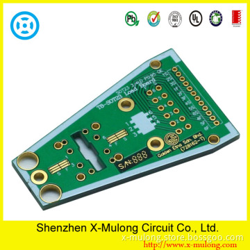 4layer, 3.0mm Board Thickness, 2/2oz Final, Imm. Ni/Au